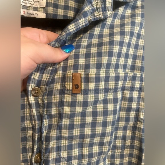 Men’s Fjall raven high coast short sleeve button up shirt - Picture 4 of 7